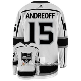 Män Ishockey Los Angeles Kings Tröja ANDY ANDREOFF 15 Adidas Vit Authentic